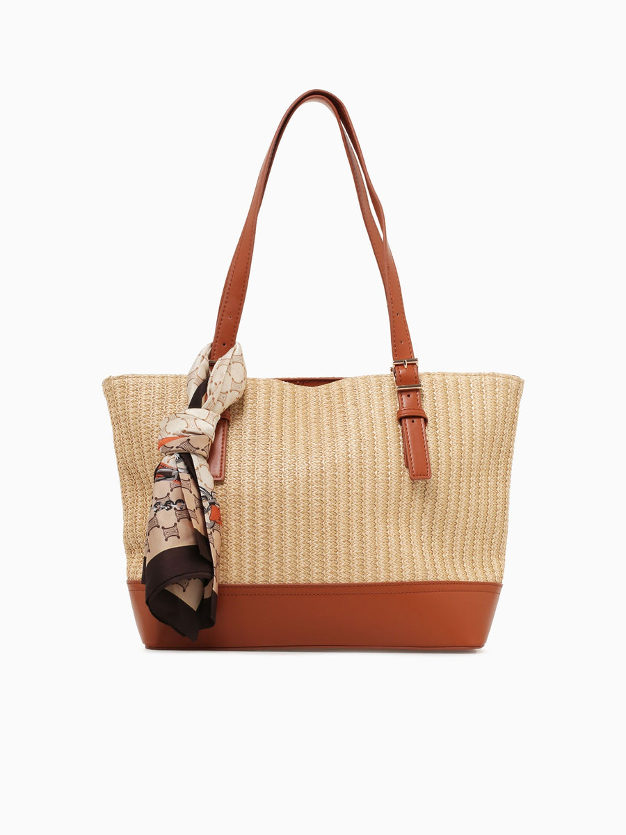 Khloe Tote Tan Beige Tan