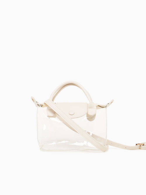 Kaia Crossbody Off White Clear Off White