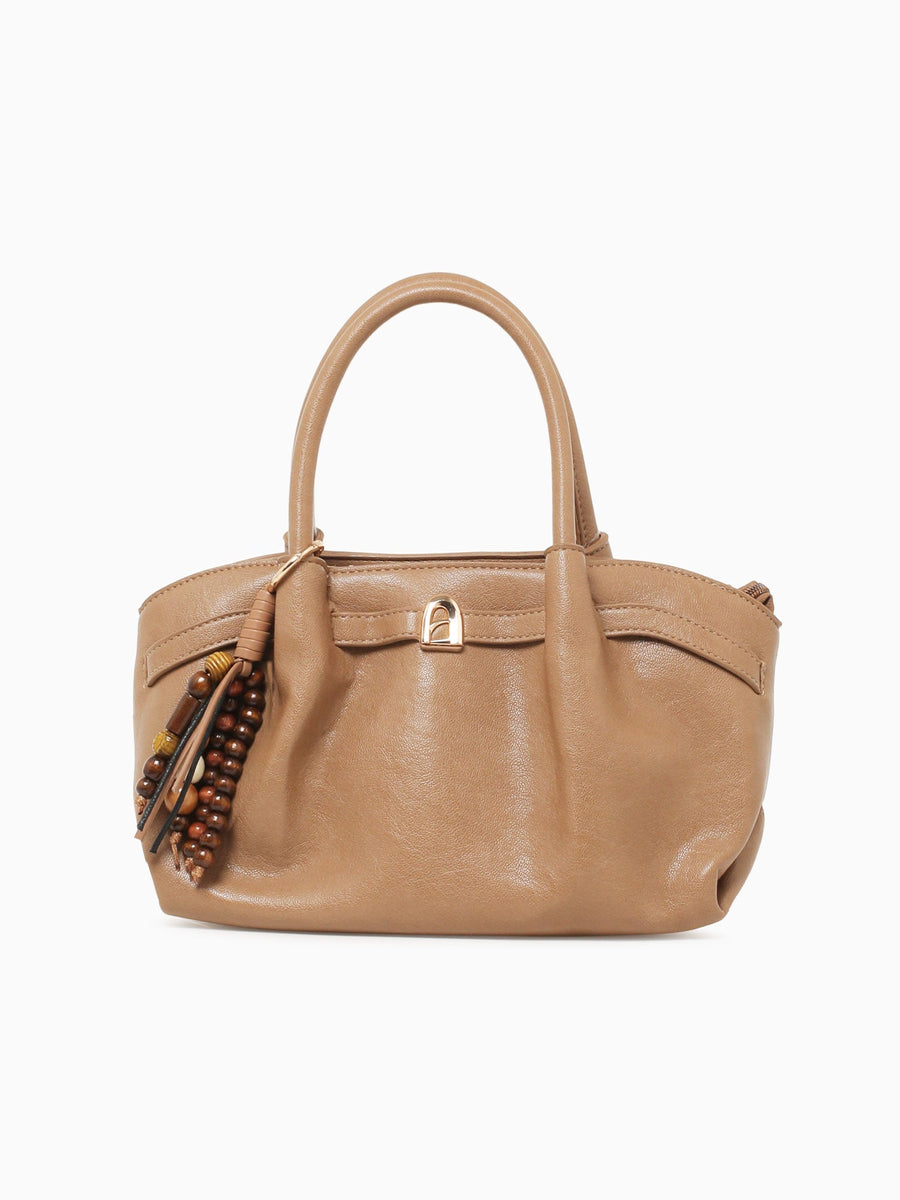 Boheme Top Handle Stone Taupe