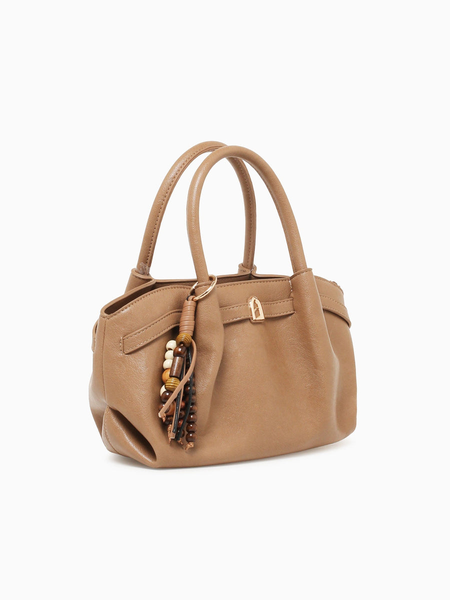 Boheme Top Handle Stone Taupe