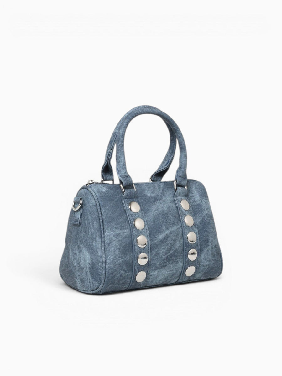 Kianis Top Handle Denim Blue Blue
