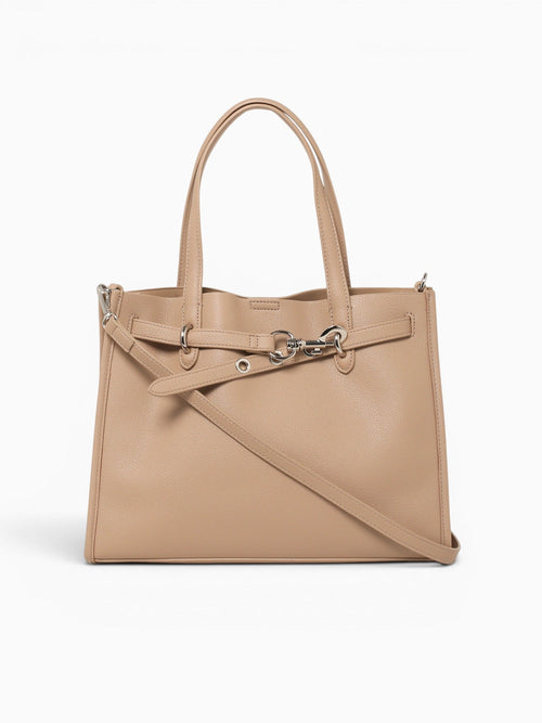 Rebecca Shoulder Bag Beige Beige