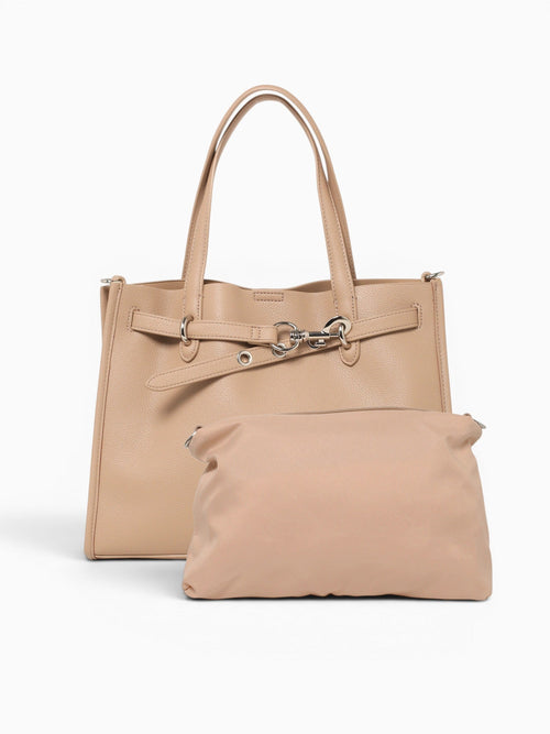 Rebecca Shoulder Bag Beige Beige