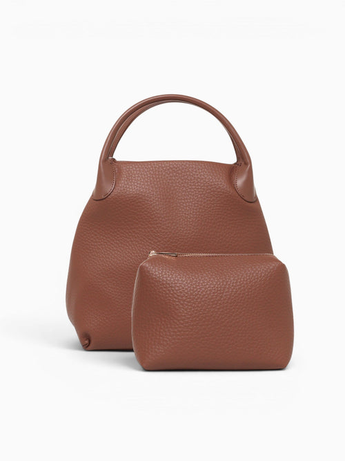 Jake Top Handle Brown Brown