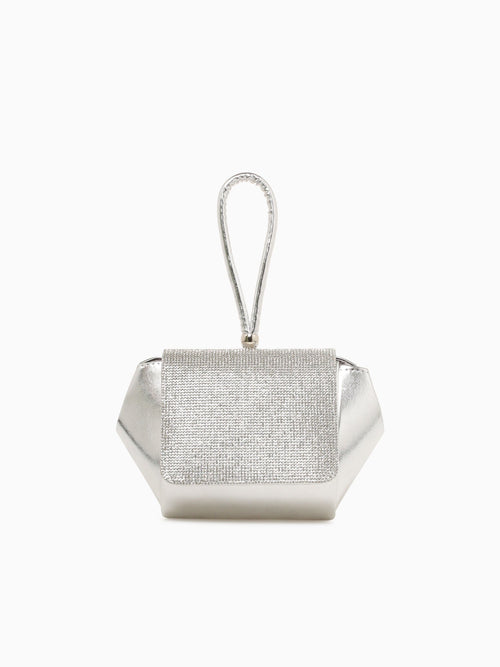 Lina Box Bag Silver Silver