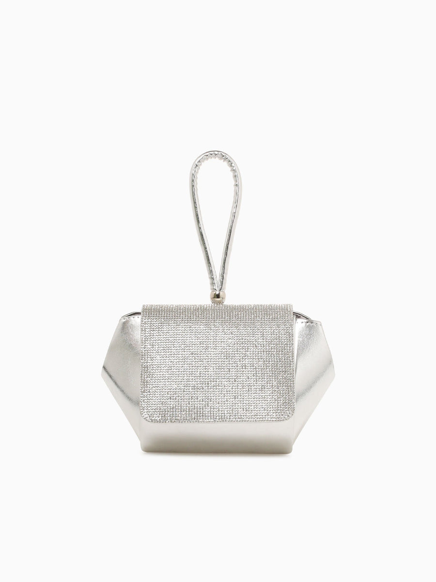 Lina Box Bag Silver Silver