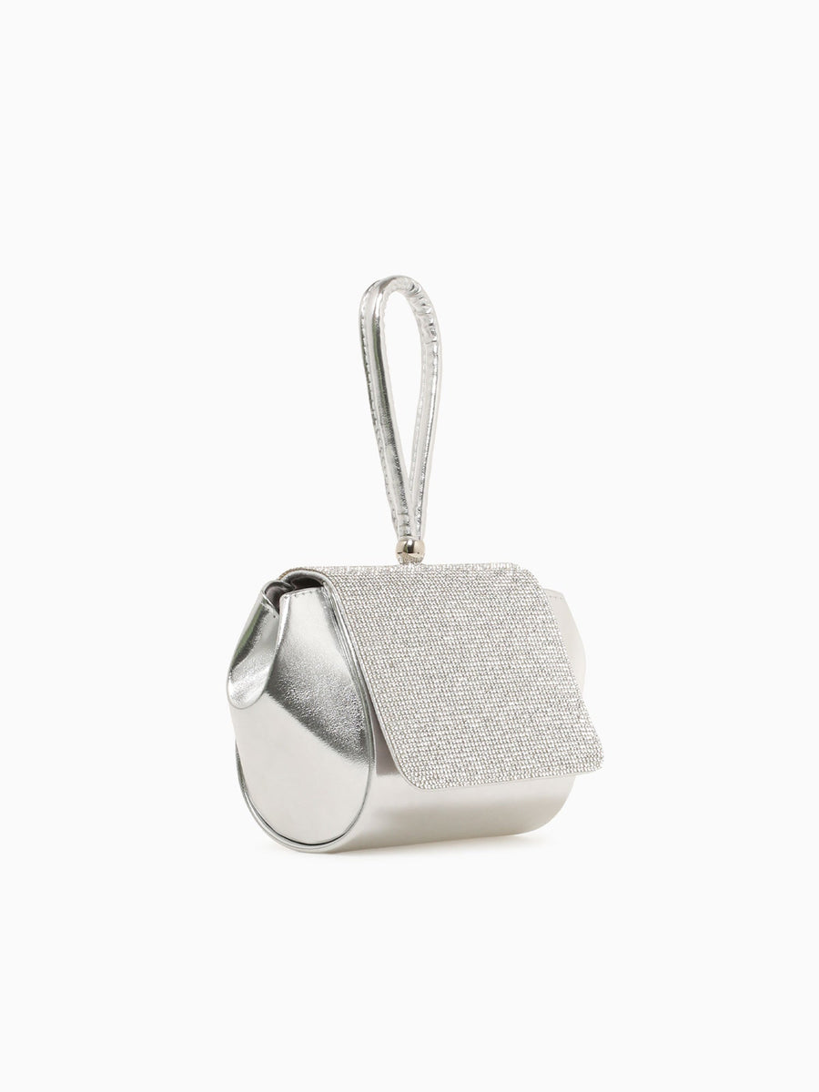 Lina Box Bag Silver Silver