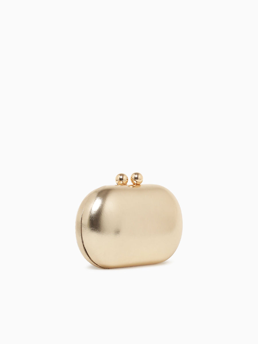 Lulu Box Bag Gold Gold