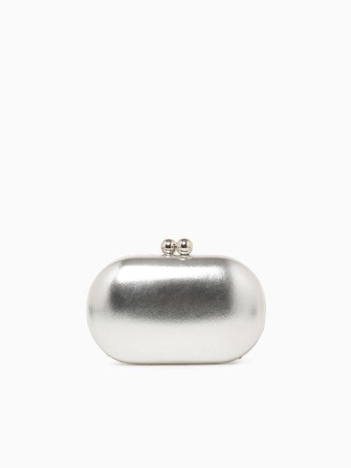 Lulu Box Bag Silver Silver