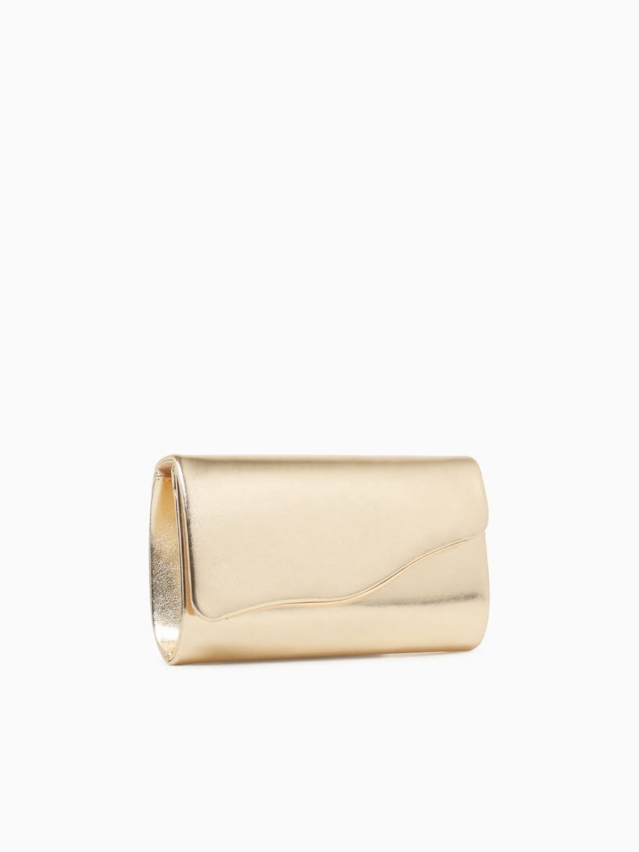 Wave Clutch Gold Gold
