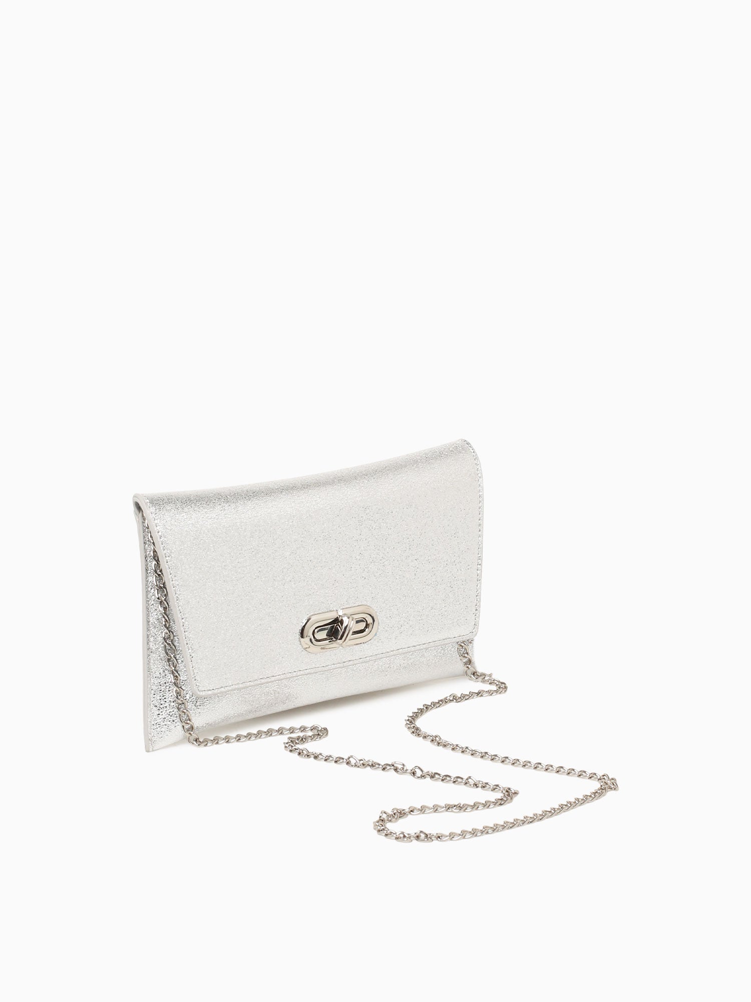 Yesenia Clutch Silver Silver