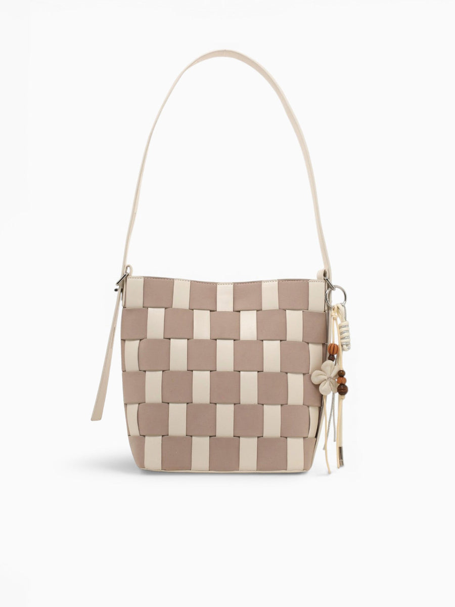 Ginie Shoulder Bag Sand Multi Beige