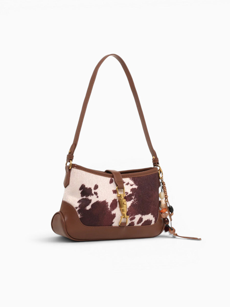 Miriana Shoulder Bag Brown Multi Brown