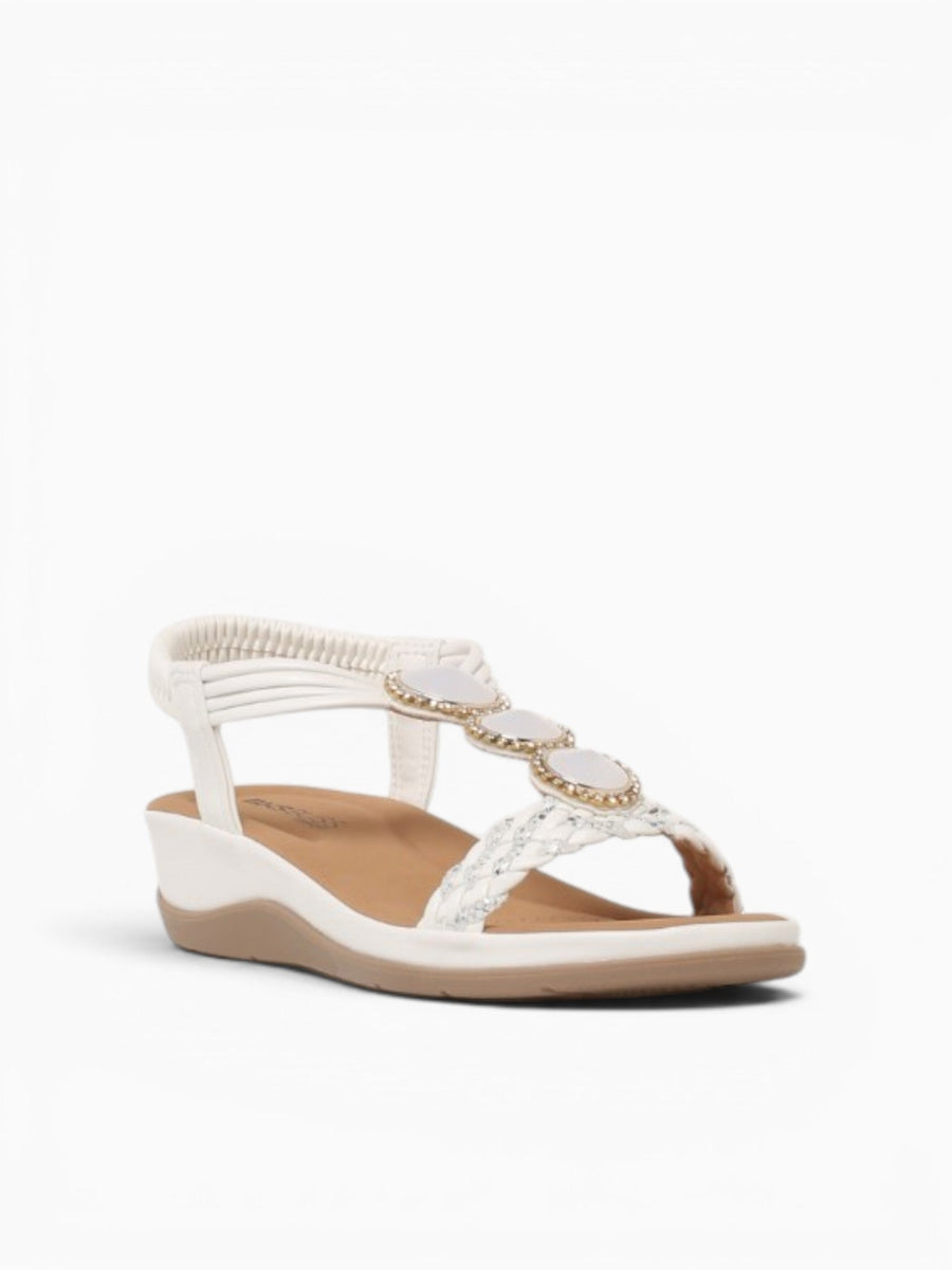 Pilar White Smooth White / 5 / M
