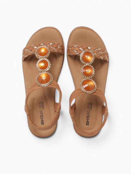 Pilar Camel Smooth Tan / 5 / M