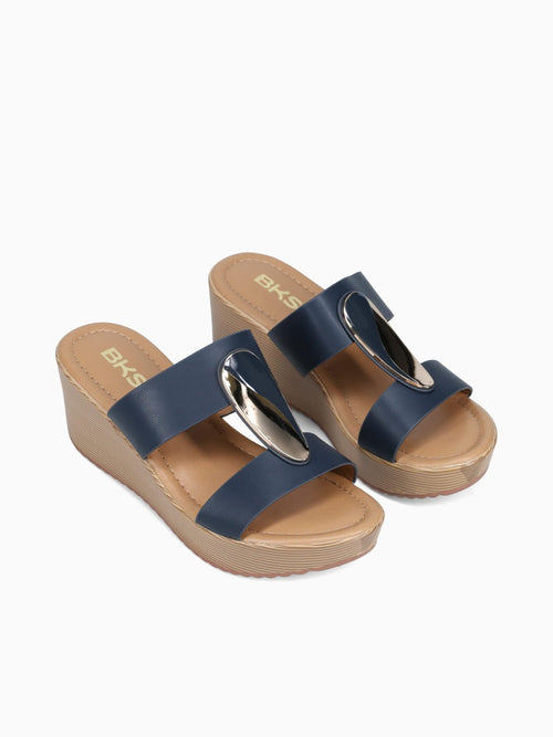Helena Navy Smooth Navy / 5 / M