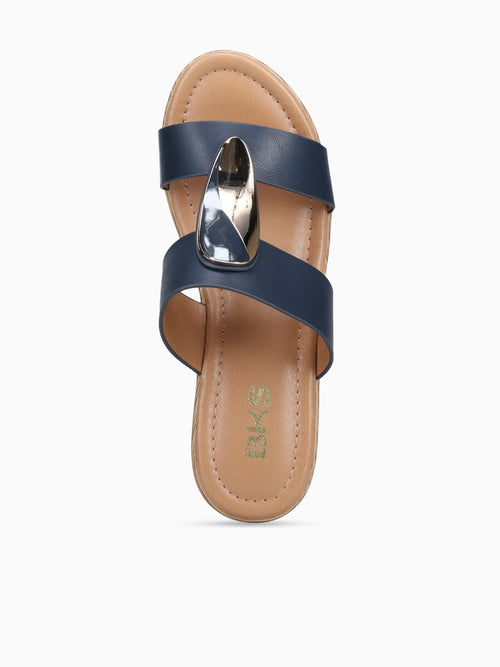 Helena Navy Smooth Navy / 5 / M