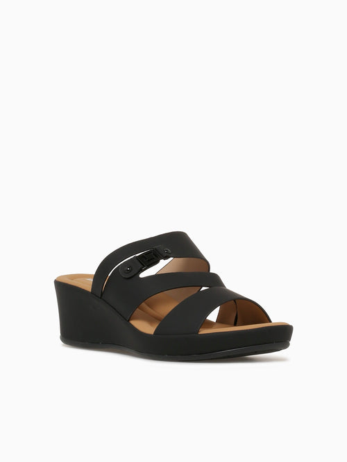 Andrea Black Smooth Black / 5 / M
