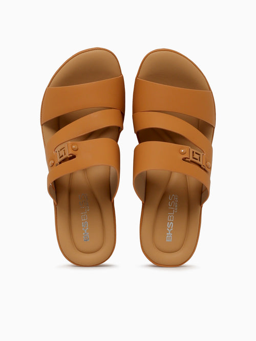 Andrea Camel Smooth Tan / 5 / M