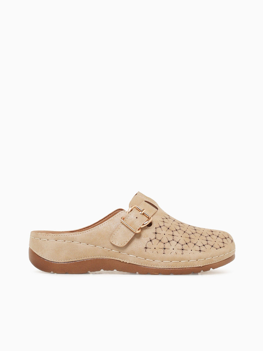 Hilda Beige Smooth Beige / 5 / M