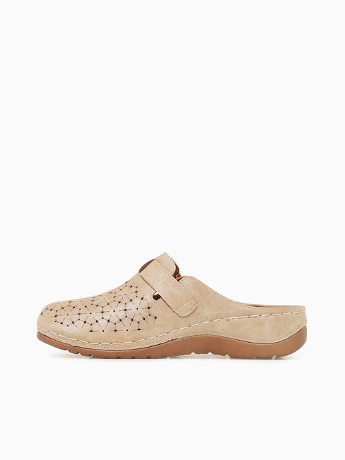 Hilda Beige Smooth Beige / 5 / M