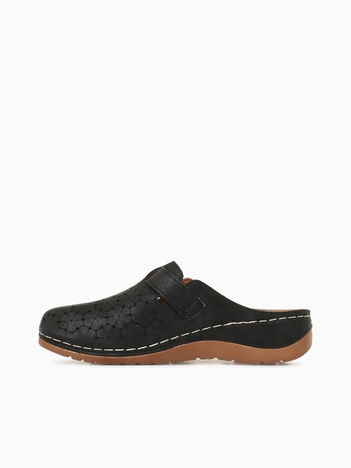 Hilda Black Smooth Black / 5 / M