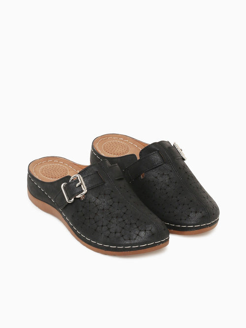 Hilda Black Smooth Black / 5 / M