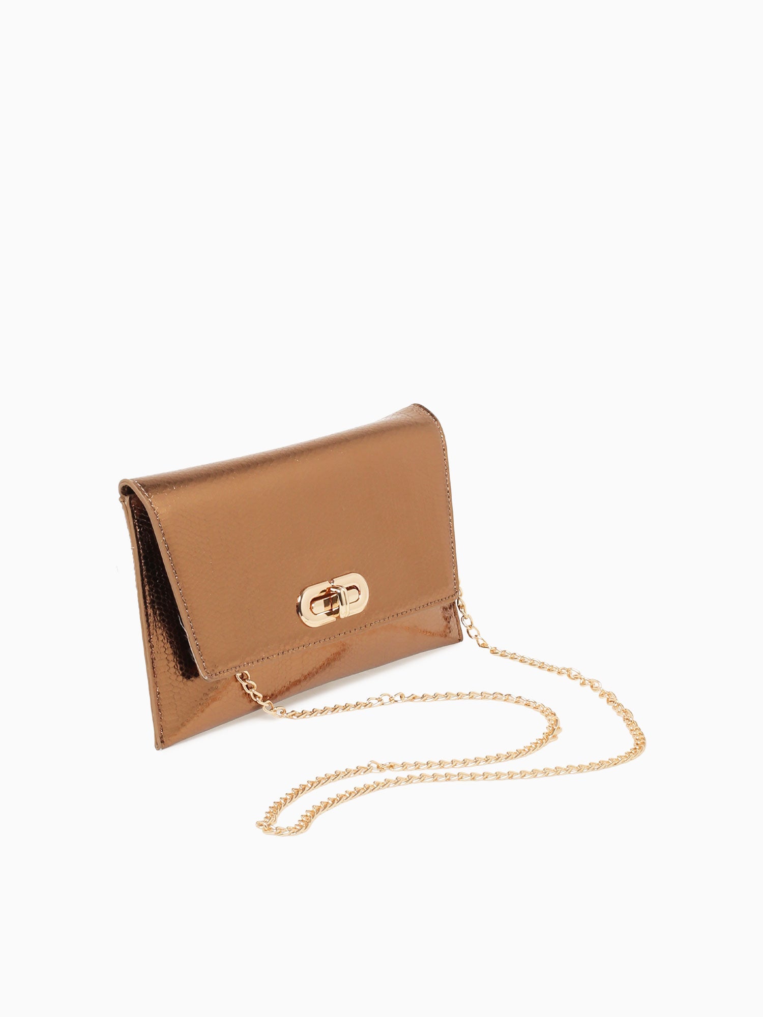 Yesenia Clutch Bronze Bronze
