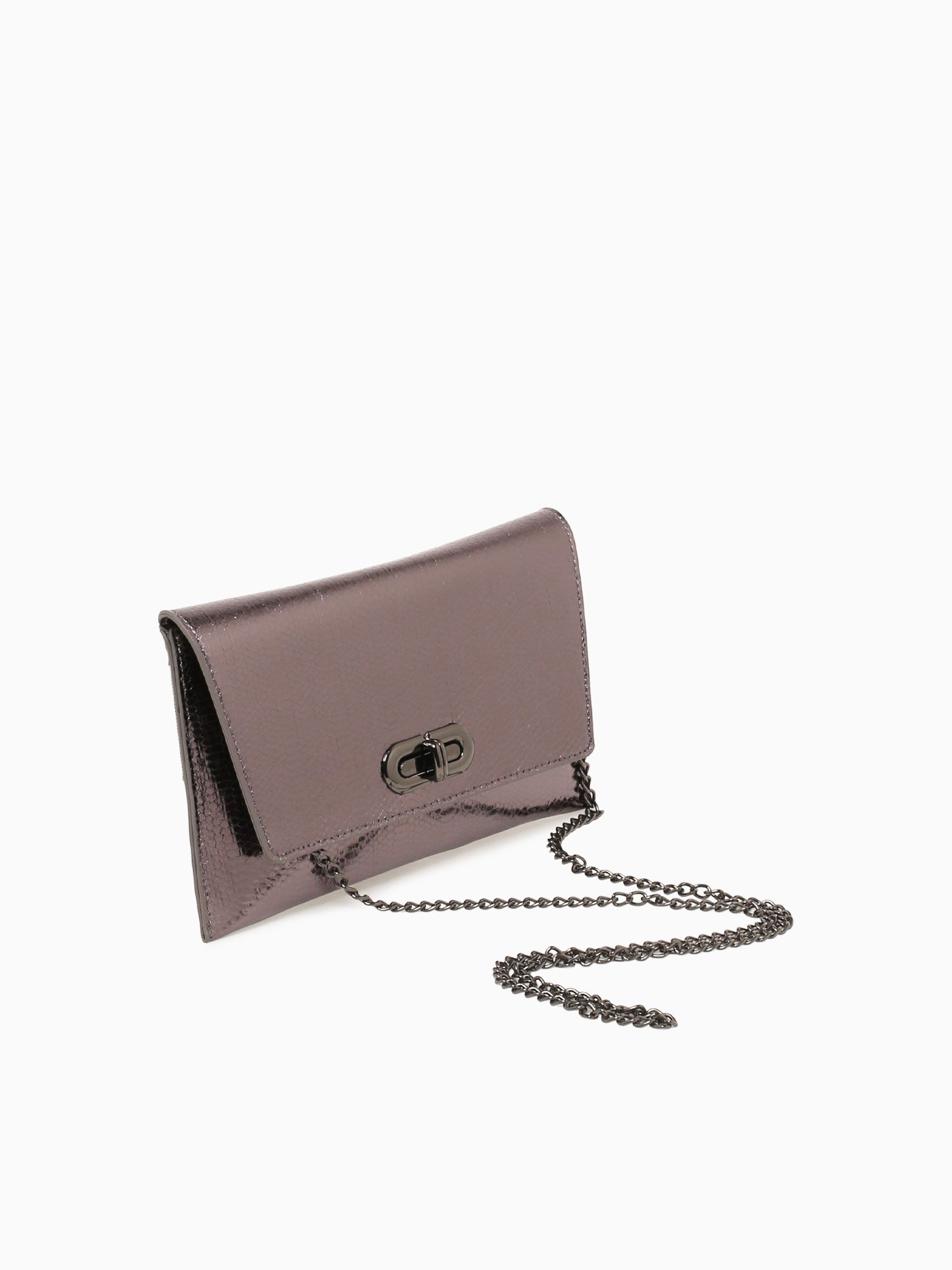 Yesenia Clutch Pewter Pewter