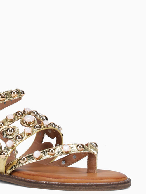 Aliya Gold Metallic Gold / 5 / M