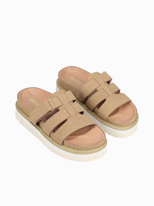 Maryanne Taupe Suede Taupe / 5 / M