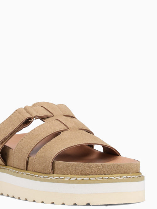 Maryanne Taupe Suede Taupe / 5 / M