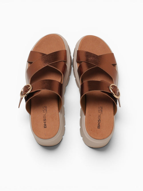 Joan Bronze Metallic Bronze / 5 / M