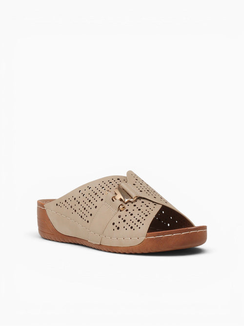 Musa Beige Smooth Beige / 5 / M