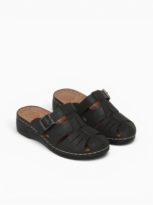 Rose Black Smooth Black / 5 / M
