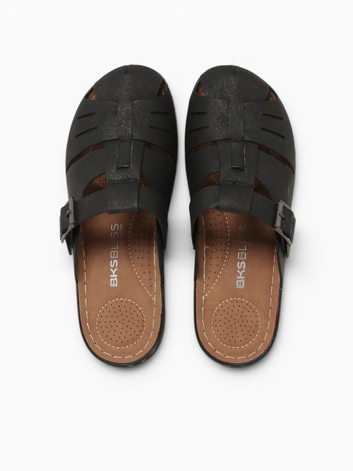 Rose Black Smooth Black / 5 / M