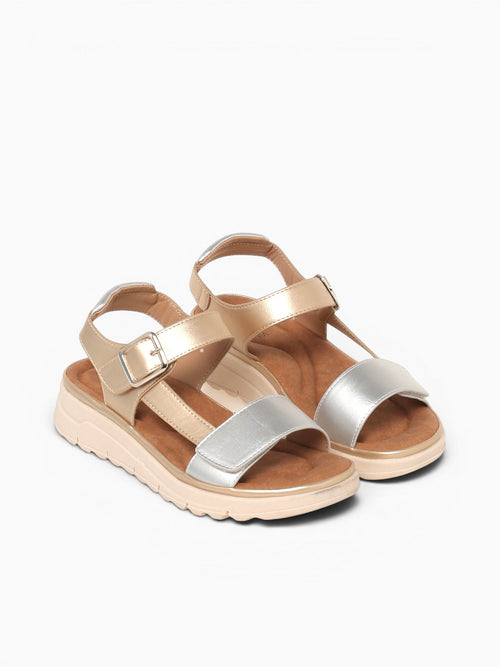 Hazel Gold Metallic Gold / 5 / M