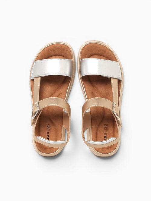 Hazel Gold Metallic Gold / 5 / M