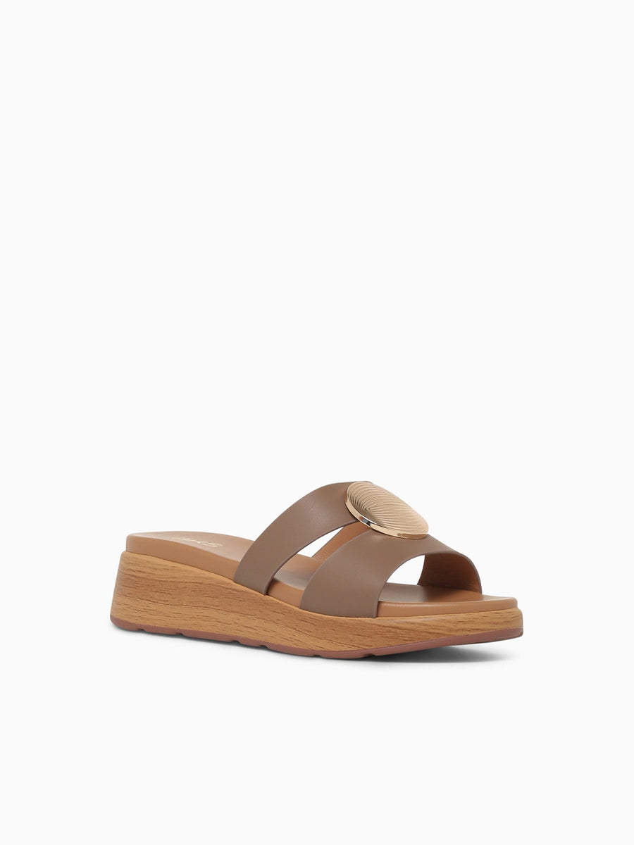 Romy Khaki Smooth Tan / 5 / M