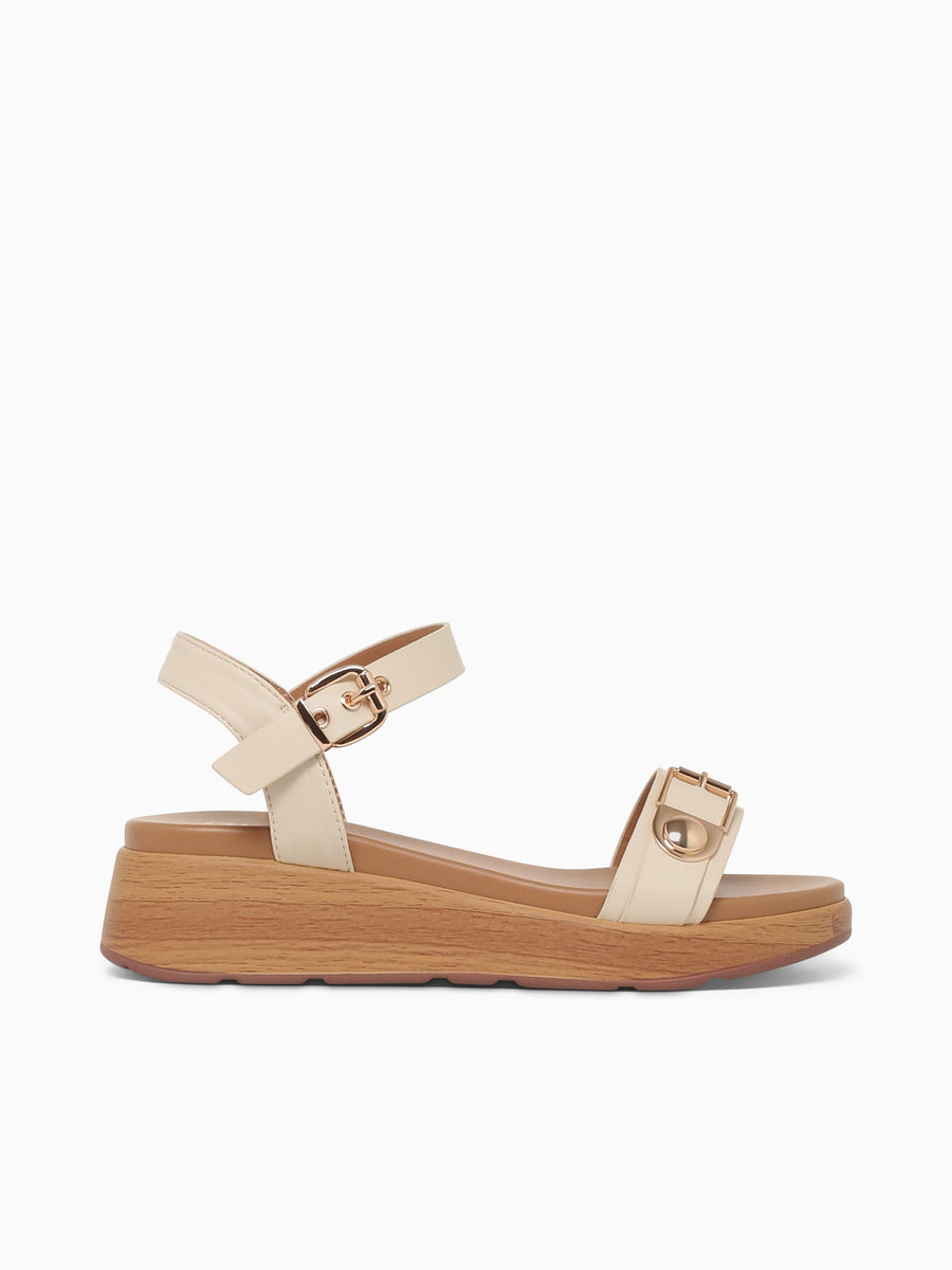 Rosalie Cream Smooth Beige / 5 / M