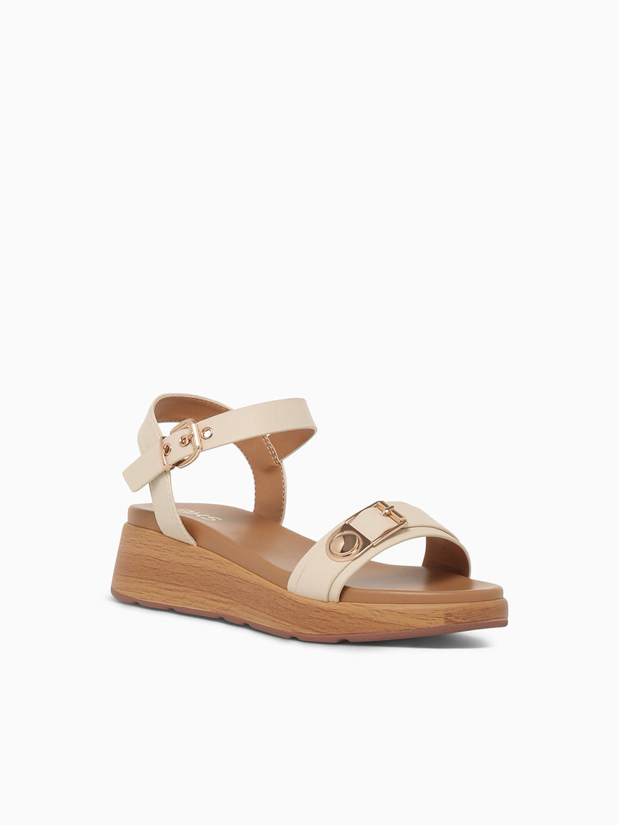 Rosalie Cream Smooth Beige / 5 / M