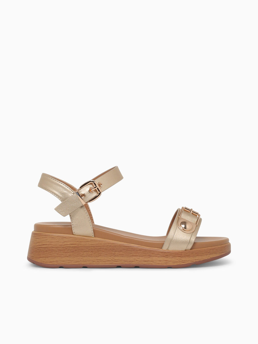 Rosalie Gold Metallic Gold / 5 / M