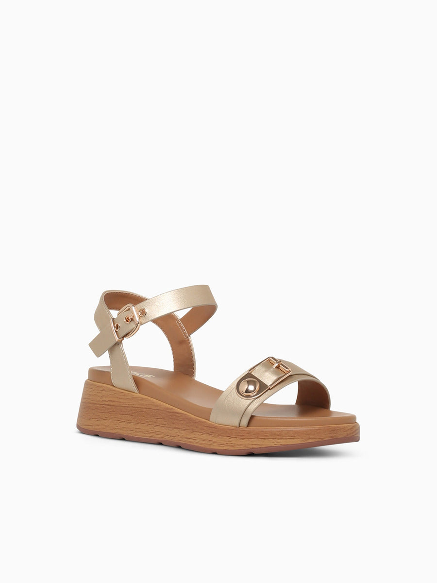 Rosalie Gold Metallic Gold / 5 / M