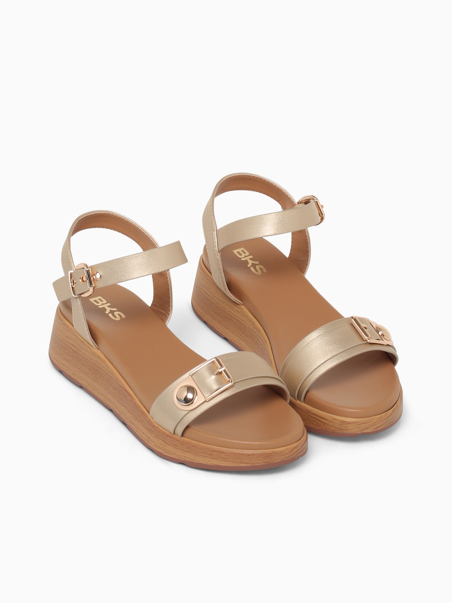 Rosalie Gold Metallic Gold / 5 / M