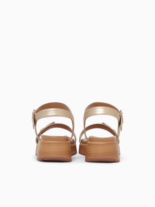 Rosalie Gold Metallic Gold / 5 / M