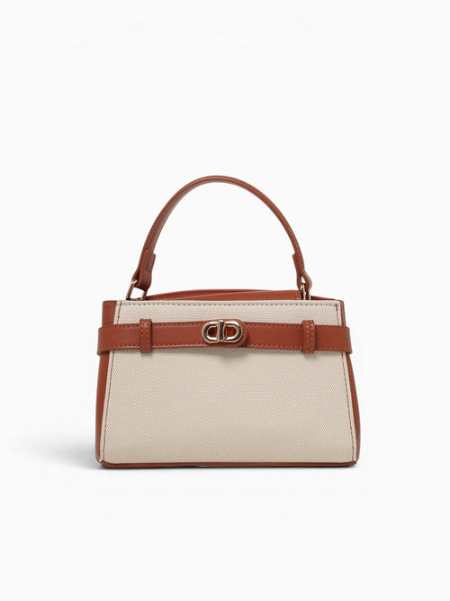 Marisol Top Handle Tan Beige Tan