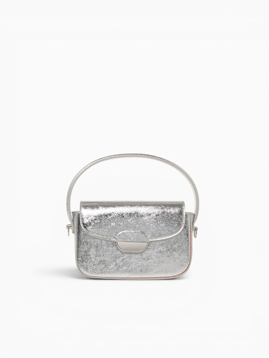 Amy Shoulder Bag Dk.silver Silver