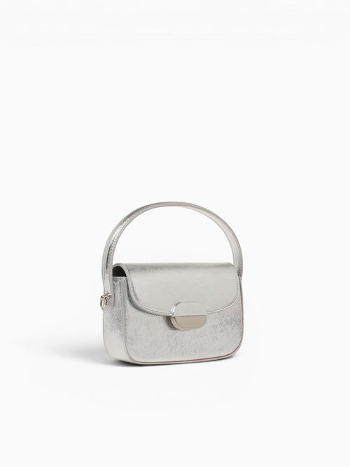 Amy Shoulder Bag Dk.silver Silver