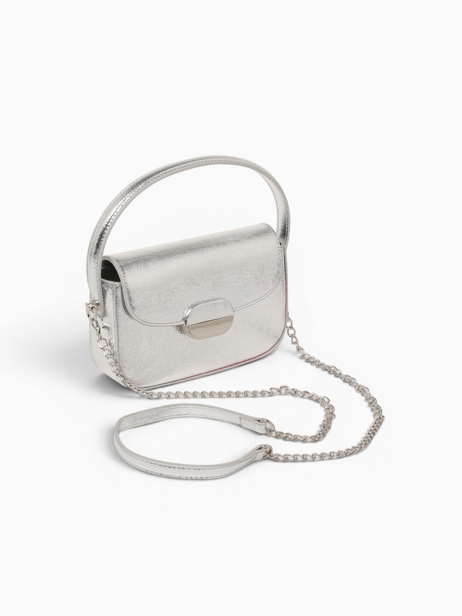 Amy Shoulder Bag Dk.silver Silver