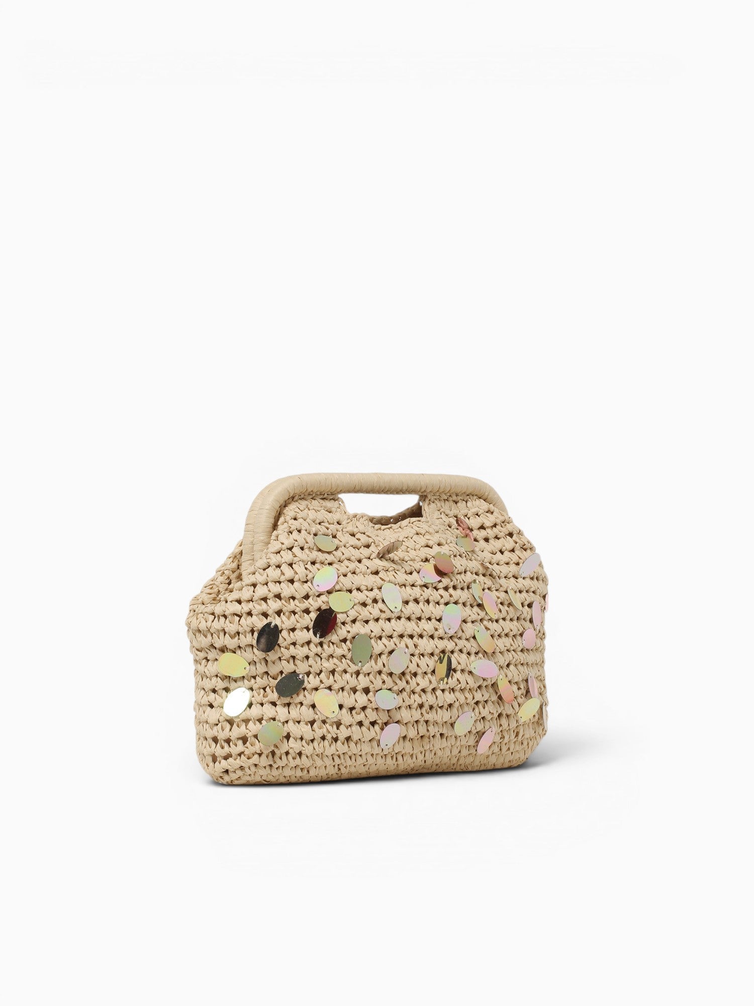 Party Top Handle Beige Beige